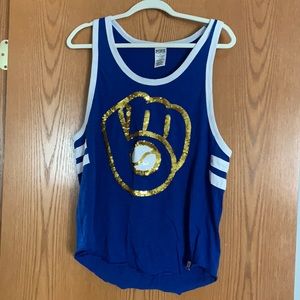 PINK Milwaukee Brewers Tank